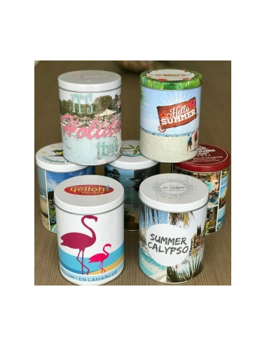 KIT BOITE D'ACCUEIL LOGO  BOITE METAL