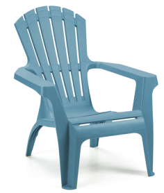 FAUTEUIL EMPILABLES VENICE BEACH BLEU FONCÉ
