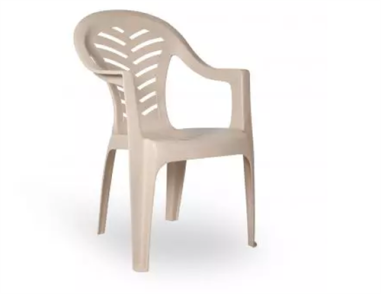 FAUTEUIL DE JARDIN  PALMA - SABLE 100% RECYCLE Made in EU