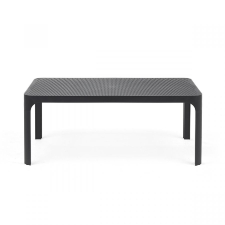 TABLE BASSE 100CM  NET ANTHRACITE  - SALON NET NARDI Made in EU