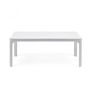 TABLE BASSE 100CM  NET  - BIANCO - SALON NET NARDI Made in EU