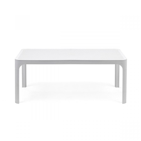 TABLE BASSE 100CM  NET  - BIANCO - SALON NET NARDI Made in EU