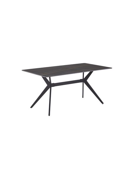 TABLE HERCULE CERAMIK GRIS ANTHRACITE - Ø90 CM