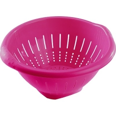 PASSOIRE A LEGUMES   30CM  FRAMBOISE/FUSCHIA Made in EU