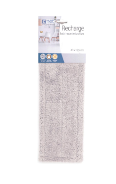 RECHARGE MICROFIBRE  BALAI SCRATCH-GRIS(40cm)