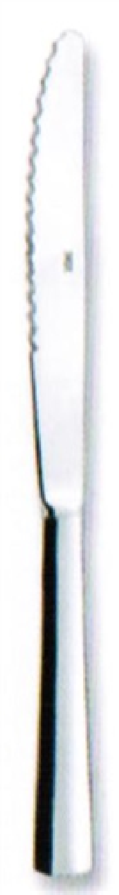 COUTEAU A STEAK  MONOBLOC  VALMY ACIER INOX 18/0  -  2 MM