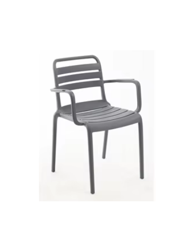 FAUTEUIL DE JARDIN NYRA ANTHRACITE **ESP***