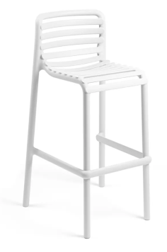 TABOURET DOGA - BLANC BIANCO - NARDI  Made in EU