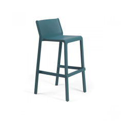 TABOURET TRILL NARDI BLEU OTTANIO  Made in EU