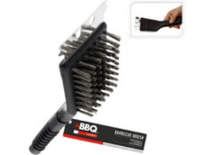 BROSSE A BARBECUE 2 EN 1 INOX  ***ESP***