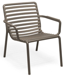 FAUTEUIL DOGA RELAX - TOBACCO - NARDI  Made in EU