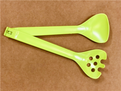 ENSEMBLE DE  2  COUVERTS A SALADE    ANIS Made in EU