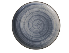 ASSIETTE PLATE 27CM  FAIENCE MAITRE BLEU NORDIQUE **ESP**