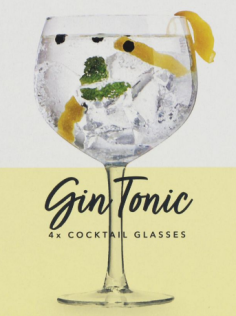 VERRE A COCKTAIL GIN TONIC 65CL