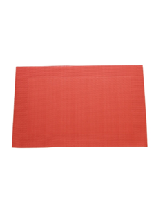 SET DE TABLE  TEXTYLENE ROUGE