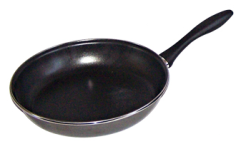 POELE ANTI ADHESIVE DIAM 24CM  EMAIL  " BLACK" **ESP**