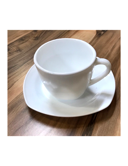 TASSE & SOUS TASSE NOE 22 CL - BLANC - OPAL **ESP**
