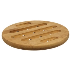 DESSOUS DE PLAT  BOIS ROND "QS"