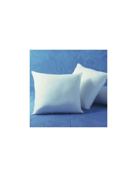 OREILLER BLANC MICROFIBRE 60X60 - 650g Made in EU