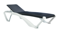 BAIN DE SOLEIL RESINE / TEXTILENE MARINA BLEU JEANS Made in EU