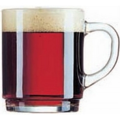 MUG 25CL  VERRE  TRANSPARENT  EMPILABLE