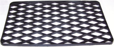 TAPIS DE SOL DECROTTOIR GRILLE NOIR