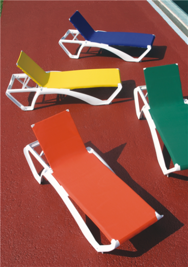 TOILE TEXTILENE JAUNE POUR BAINS DE SOLEIL MARINA Made in EU