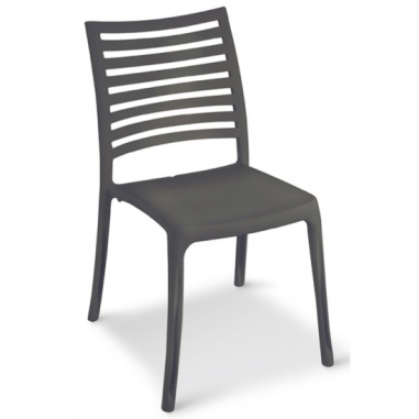 CHAISE SUNDAY   ANTHRACITE  GROSFILLEX FRANCE