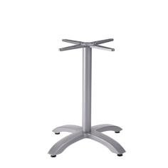 PIED ECOFIX SIMPLE COULEUR ALU -  NON RABATABLE - GROSFILLEX FRANCE