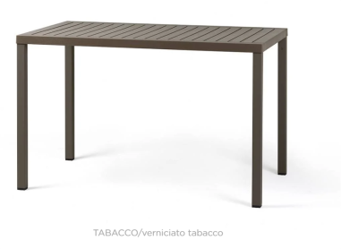 TABLE CUBE 120X70 CM NARDI - TABACCO  Made in EU