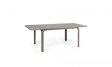 TABLE ALLORO 140/210  X 100 CM NARDI TORTORA /TORTORA  Made in EU