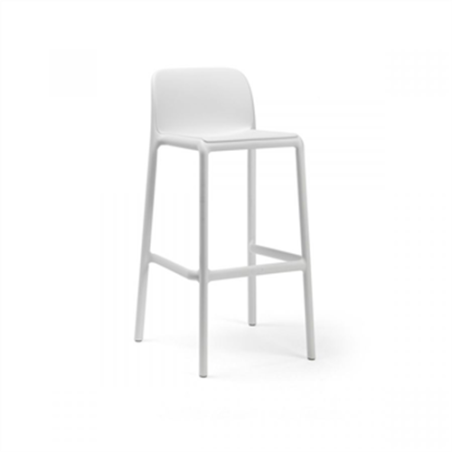 TABOURET DE BAR FARO - BIANCO  - NARDI  Made in EU