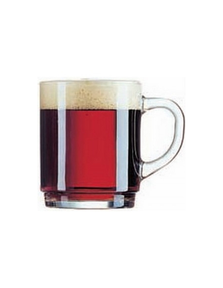 MUG 25CL  VERRE  TRANSPARENT  EMPILABLE
