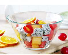 SALADIER 28 CM  VERRE IRIS 2