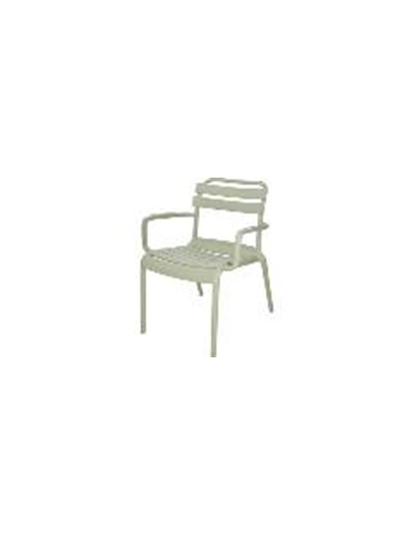 CHAISE EMPILABLE PP GRS VERT