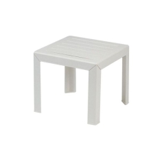 TABLE BASSE CARRE BASSE BLANC  - GROSFILLEX ® FRANCE