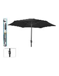 PARASOL Ø3M GRIS FONCE
