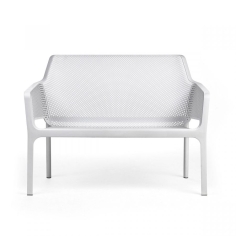 CANAPE BENCH NET  - BIANCO  SALON NET NARDI Made in EU