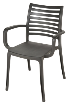 FAUTEUIL  SUNDAY  ANTHRACITE  GROSFILLEX FRANCE