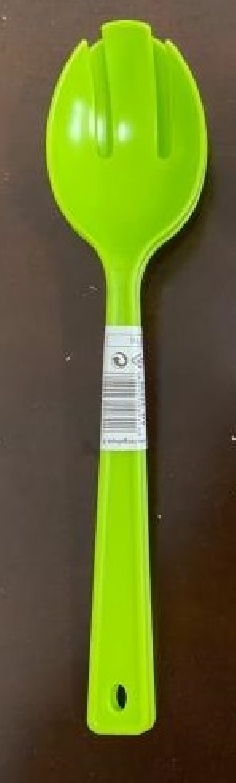 ENSEMBLE DE  2  COUVERTS A SALADE IRIS VERT ANIS