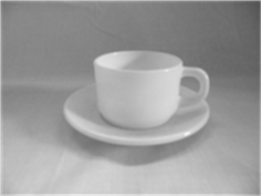 SOUS TASSE A CAFE  ARCO BLANC - 13 CM - POUR TASSE 9 CL