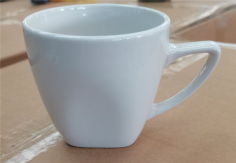 TASSE MIXTE 20 CL "SILDE" PORCELAINE BLANCHE