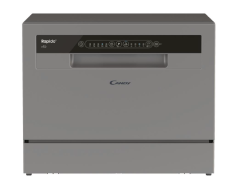 LAVE-VAISSELLE 6 COUVERTS CANDY RAPIDO CP 6E51LS COULEUR SILVER