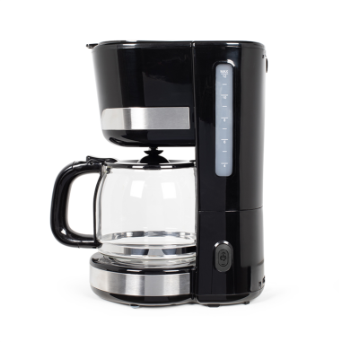 CAFETIERE ELECTRIQUE NOIRE "" D201N "" 12/14 TASSES -  1000 W