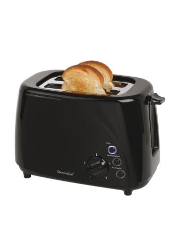 GRILLE PAIN TOASTER  NOIR  LIV 24 X 14 X 17 CM ""DOD162"" 1 ER PRIX -