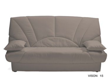 HOUSSE DE CLIC CLAC - 250GR/M² - GRIS VISON 15  140X190