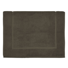 TAPIS DE SOL CHOCOLAT 700 GR/M² 100% COTON 50 X70 CM Made in EU