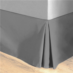 CACHE SOMMIER 160X200 X 30 CM -GRIS