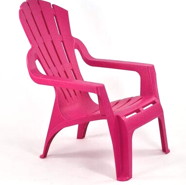 FAUTEUIL EMPILABLES VENICE BEACH ROSE FUSHIA  Made in EU