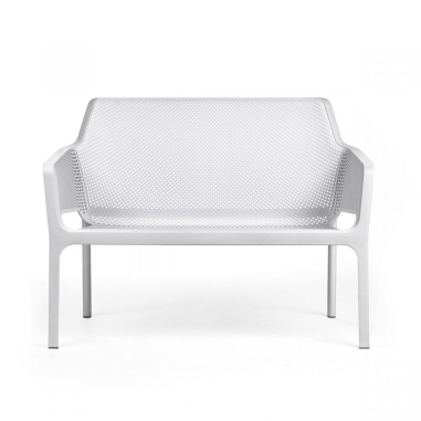 CANAPE BENCH NET  - BIANCO  SALON NET NARDI Made in EU
